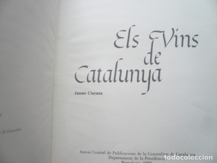Libros de segunda mano: Els vins de Catalunya - Foto 2