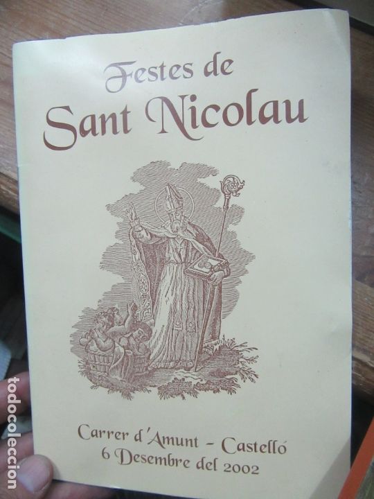 Libri di seconda mano: Festes de Sant Nicolau, Castell&oacute; 6 desembre del 2002. L.19500