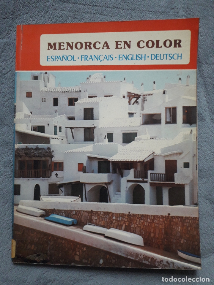 Libros de segunda mano: Menorca en color. A&ntilde;o 1975. 2&ordf; Edici&oacute;n.