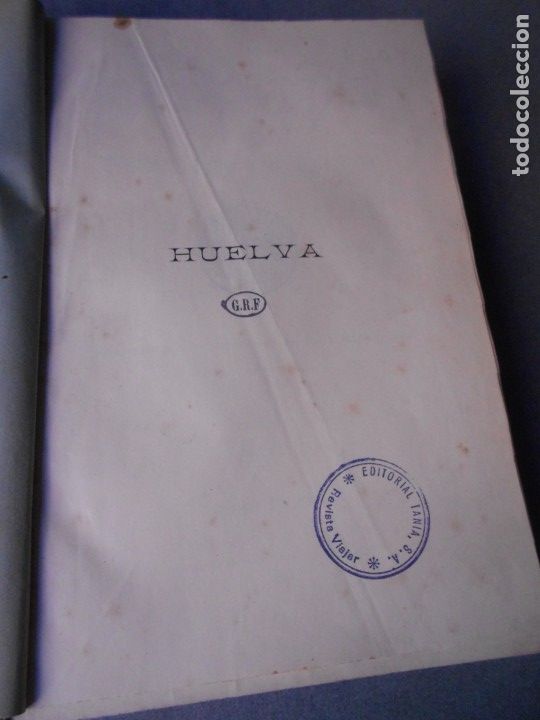 Libros de segunda mano: ESPA&Ntilde;A. HUELVA - Foto 2