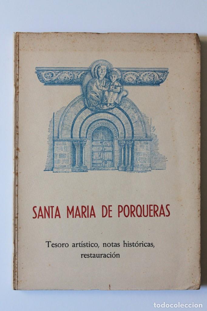 Libri di seconda mano: Tom&aacute;s Frigola - Santa Maria de Porqueras. Tesoro art&iacute;stico, notas hist&oacute;ricas, restauraci&oacute;n. 1960