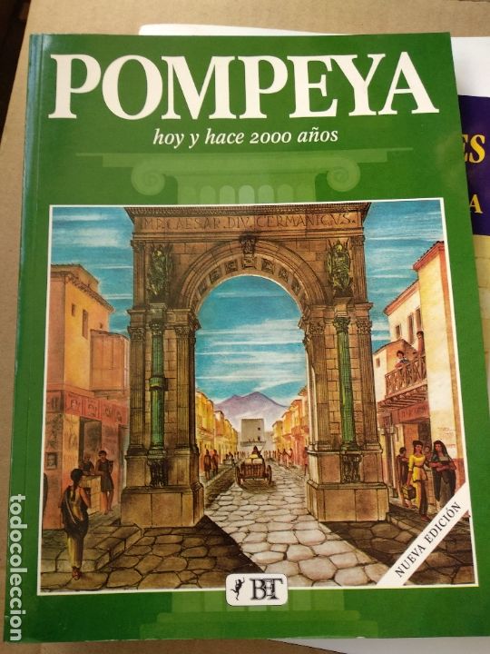 Libros de segunda mano: POMPEYA, HOY Y HACE 2000 A&Ntilde;OS