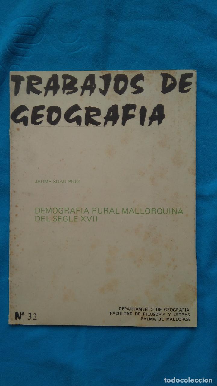 Libros de segunda mano: Demografia rural Mallorquina del segle XVI I
