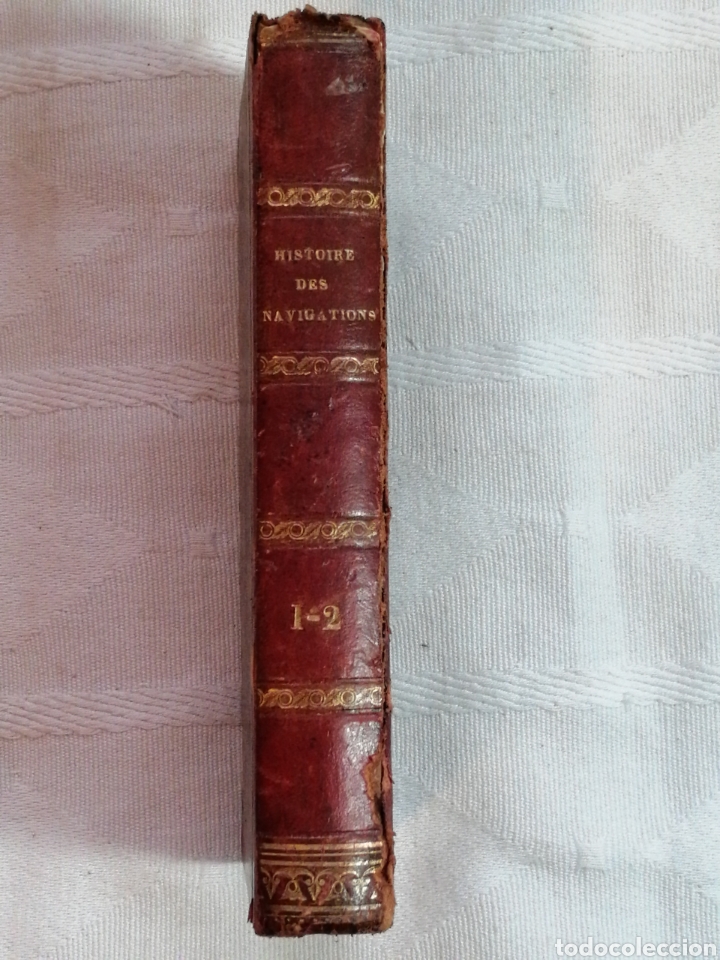 Libros de segunda mano: M.Albert Montemont Histoire des navigations et des voyages les plus c&eacute;l&egrave;bres et journal de Dumont171