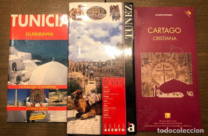 Libri di seconda mano: DOS GUIAS DE VIAJE DE TUNEZ + GUIA DE CARTAGO