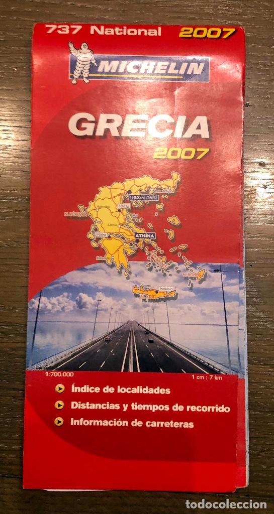 Libri di seconda mano: MAPA CARRETERAS DE GRECIA.