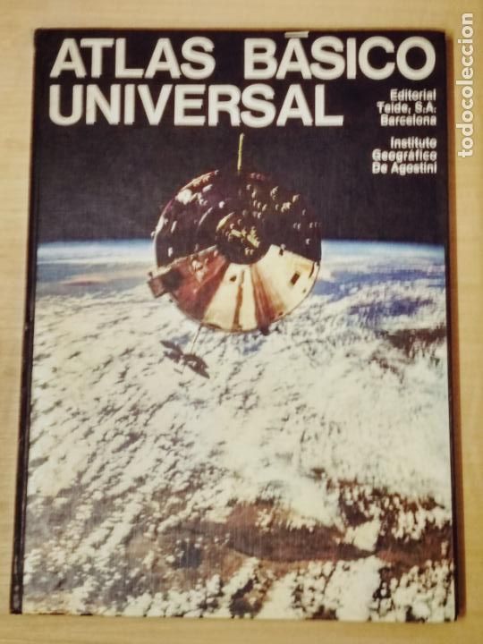 Libros de segunda mano: ATLAS B&Aacute;SICO UNIVERSAL EDITORIAL TEIDE - Foto 1
