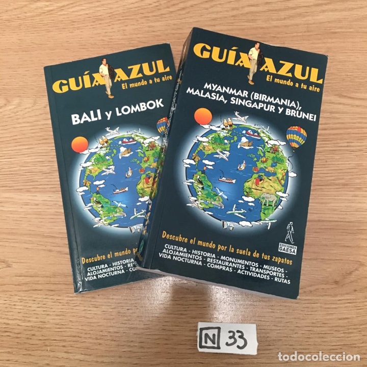 Libros de segunda mano: Gu&iacute;a azul - Foto 1
