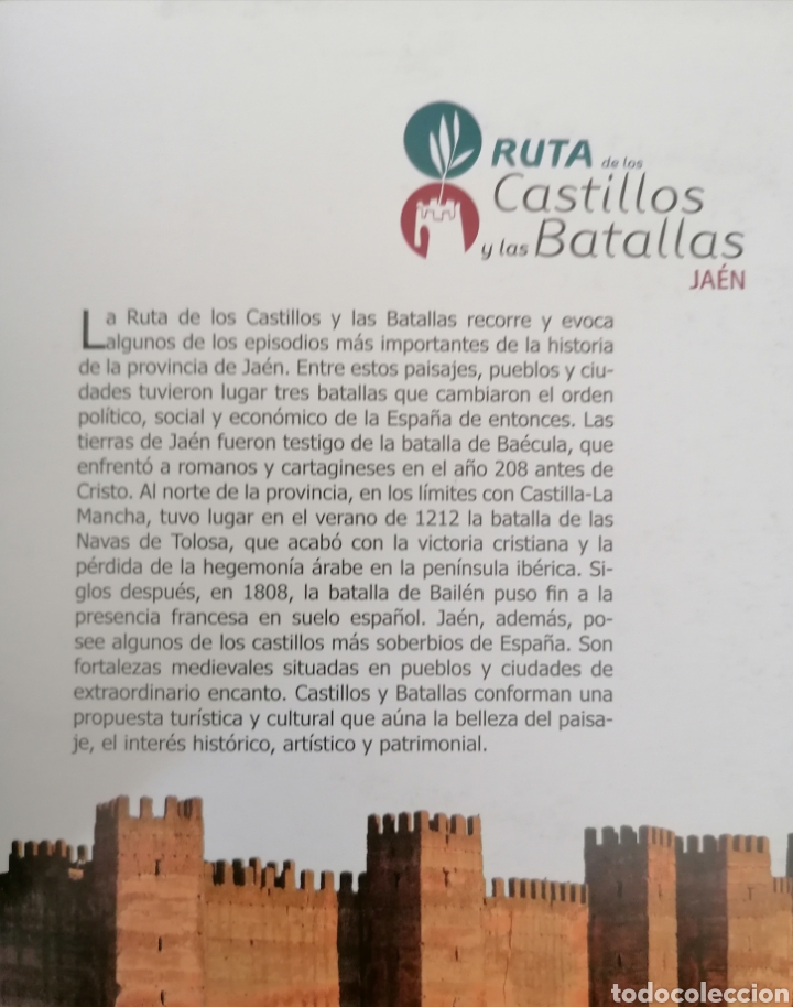 Ruta De Los Castillos Y Las Batallas De Jaén. E - Comprar Libros De ...