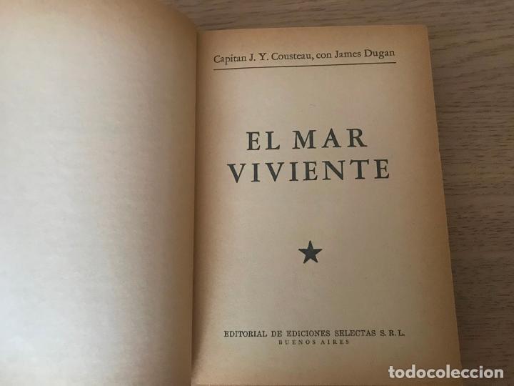 Libros de segunda mano: JACQUES COUSTEAU - EL MAR VIVIENTE - Foto 2