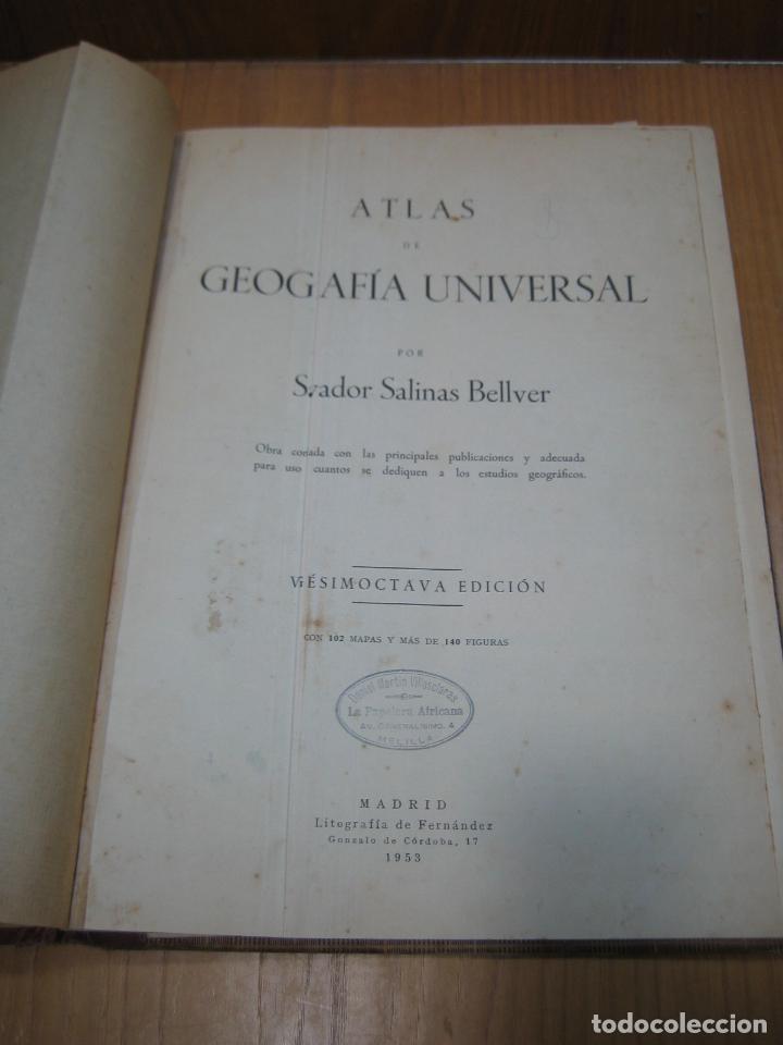 Libros de segunda mano: Atlas de Espa&ntilde;a - Foto 3