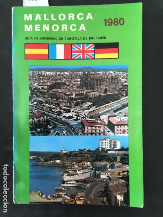 Libros de segunda mano: GUIA DE INFORMACION TURISTICA DE BALEARES, 1980, MALLORCA Y MENORCA