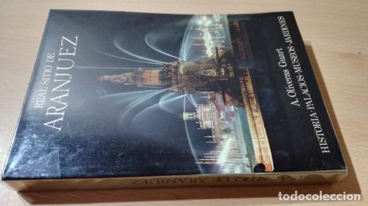 Gebrauchte B&uuml;cher: REAL SITIO DE ARANJUEZ - A OLIVERAS GUART - HISTORIA PALACIOS MUSEOS JARDINES	GUIA EVEREST	&Ntilde; 103