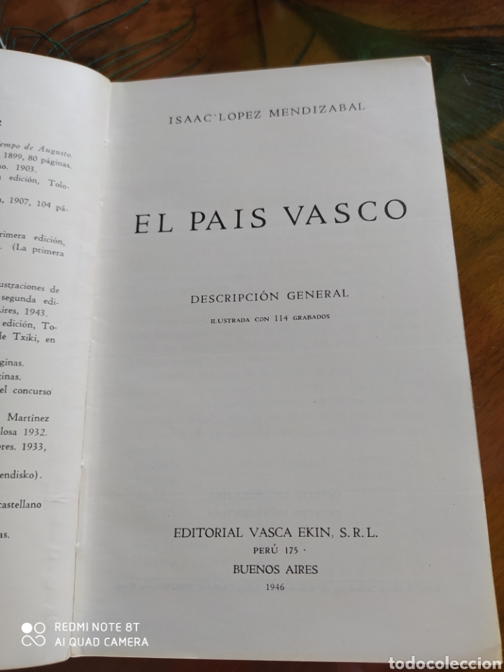 Libros de segunda mano: EL PAIS VASCO. MENDIZABAL - Foto 3