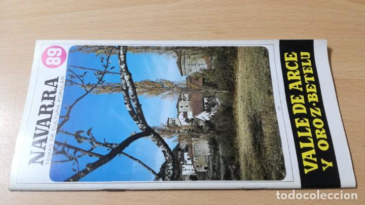 Gebrauchte B&uuml;cher: VALLE DE ARCE Y OROZ BETELU 89	 - NAVARRA TEMAS CULTURA POPULAR	P204