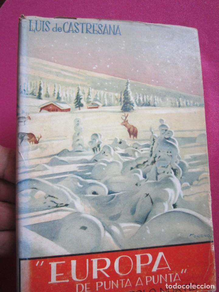 Libros de segunda mano: VIAJE AL POLO NORTE EUROPA DE PUNTA A PUNTA A&Ntilde;O 1958 MAP5