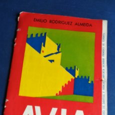 Libros de segunda mano: ÁVILA EMILIO RODRÍGUEZ ALMEIDA ESCUELA GRÁFICA MADRID 1961. Lote 200265878