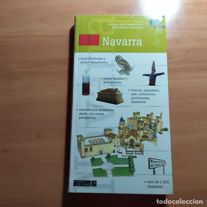 Libros de segunda mano: 000663LIB-las guias visuales de espa&ntilde;a 6 navarra