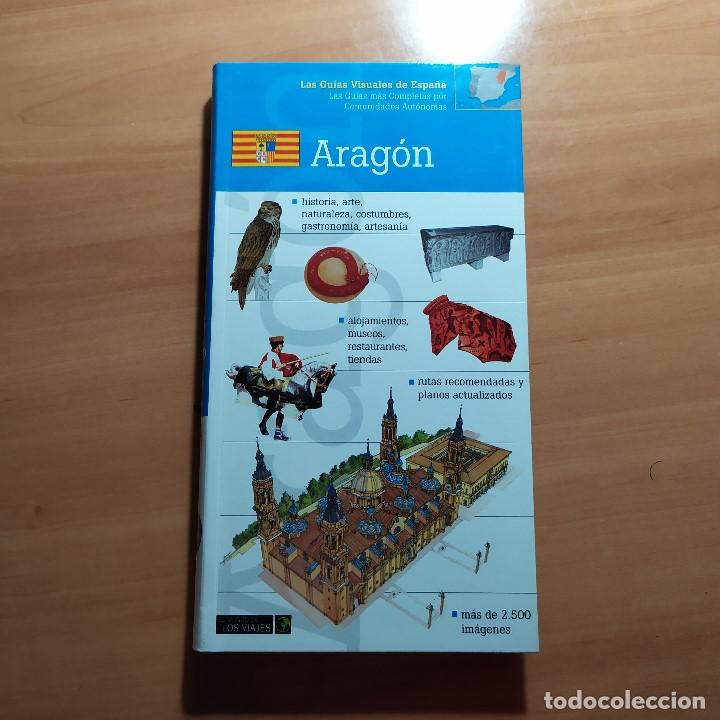 Libros de segunda mano: 000666LIB-las guias visuales de espa&ntilde;a 10 aragon