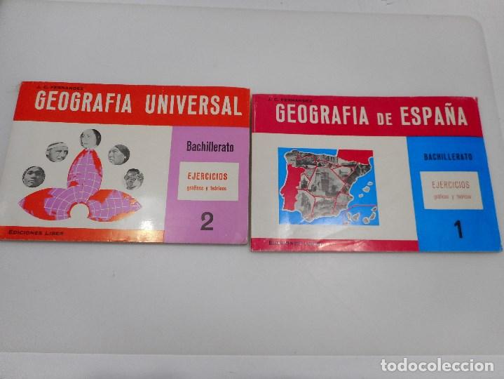 Gebrauchte B&uuml;cher: Geograf&iacute;a de Espa&ntilde;a  Bachillerato Ejercicios gr&aacute;ficos y te&oacute;ricos(2 Tomos)     Q522W
