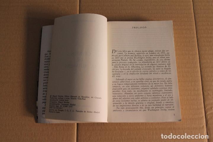 Libros de segunda mano: CUENTOS DE LA ALHAMBRA, DE W.IRVING - Foto 2