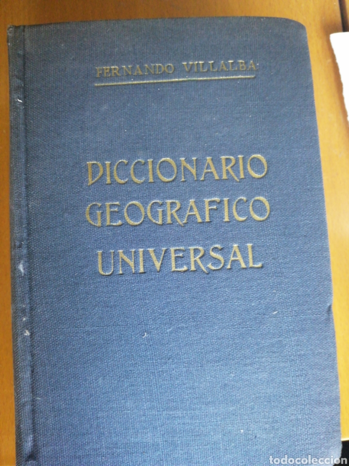 Libros de segunda mano: DICCIONARIO GEOGRAFICO UNIVERSAL. 1953 Graficas Huerfanos Ejercito del Aire 40.000 fichas de oc&eacute;anos