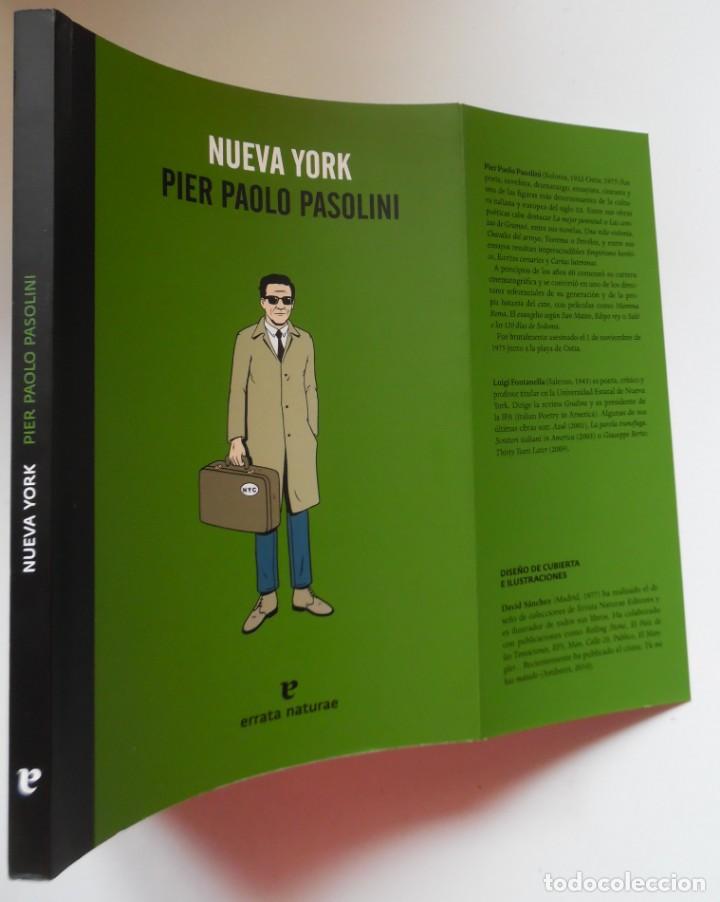 Libros de segunda mano: Nueva York, un libro de viajes de Pier Paolo Pasolini