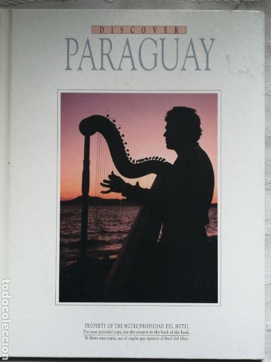 Libros de segunda mano: Discover Paraguay 1991 In folio cartone ilustrado 61 pp fotografias publicidad de la epoca. recista