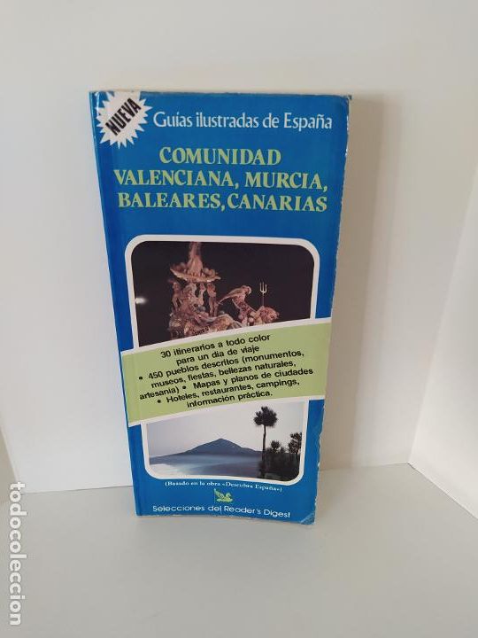 Libri di seconda mano: GU&Iacute;AS ILUSTRADAS DE ESPA&Ntilde;A. COMUNIDAD VALENCIANA, MURCIA, BALEARES, CANARIAS. 1984. VER FOTOS.