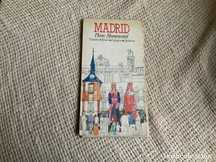 Gebrauchte B&uuml;cher: MADRID, PLANO MONUMENTAL , A&Ntilde;O 1986