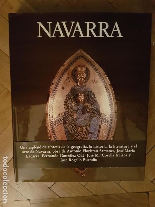 Libros de segunda mano: Tierras de Espa&ntilde;a NAVARRA 1988, Historia Geografia Literatura Arquitectura