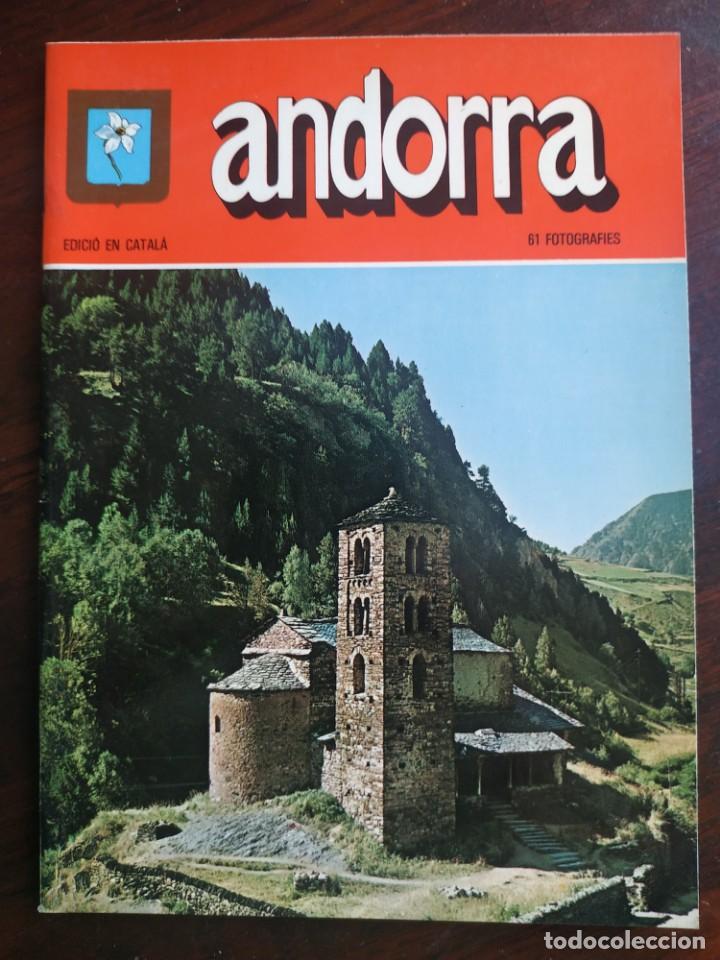 Gebrauchte B&uuml;cher: Andorra gu&iacute;a de viaje vintage del a&ntilde;o 1982. Esplendido reportaje fotogr&aacute;fico