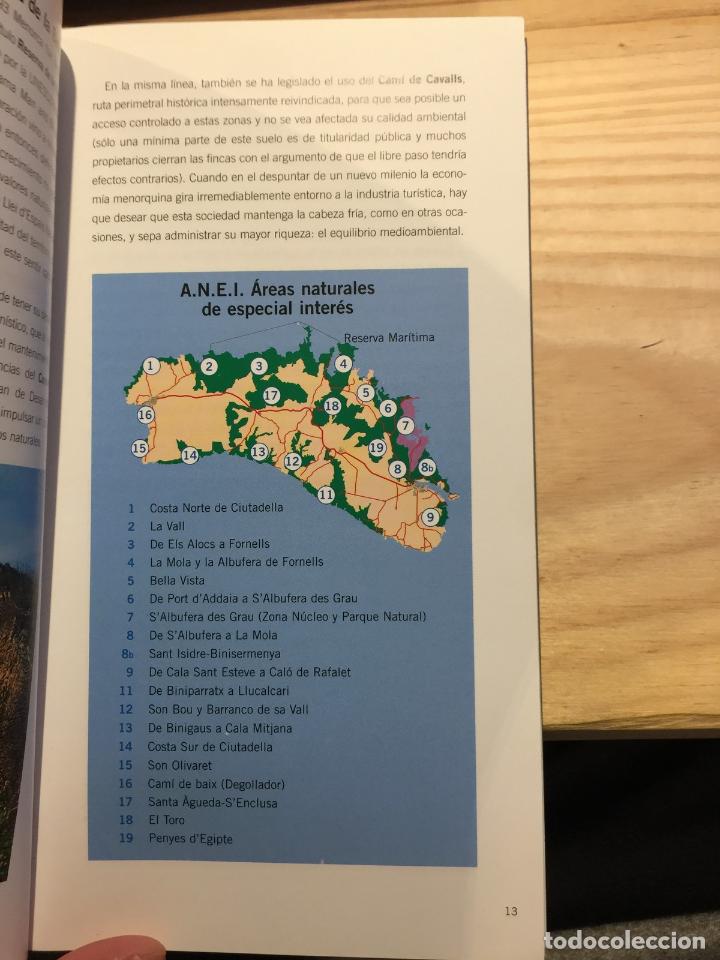 Libros de segunda mano: GUIA DE MENORCA. RESERVA DE LA BIOSFERA. TRIANGLE POSTALS - Foto 6