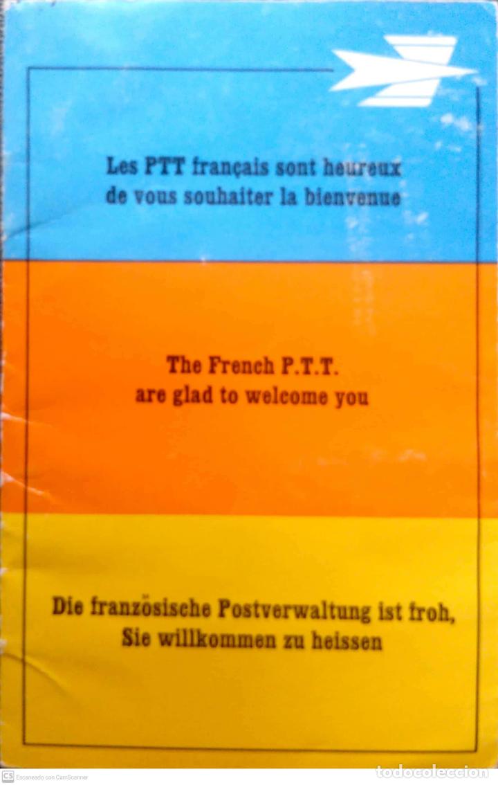 Libros de segunda mano: Librito de bienvenida de los Correos franceses.