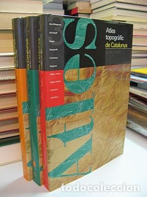 Libros de segunda mano: ATLES TOPOGRAFIC DE CATALUNYA. Escala 1: 50.000 (3 vols.).