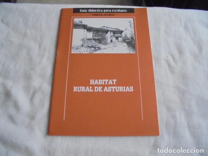 Libri di seconda mano: HABITAT RURAL DE ASTURIAS.ALBERTOJ.RODRIGUEZ.CONOCER ASTURIAS.GUIA DIDACTICA PARA ESCOLARES.