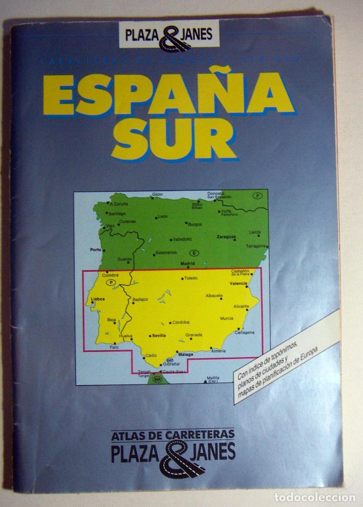 Libros de segunda mano: Mapa Espa&ntilde;a Sur Plaza & Janes 1990