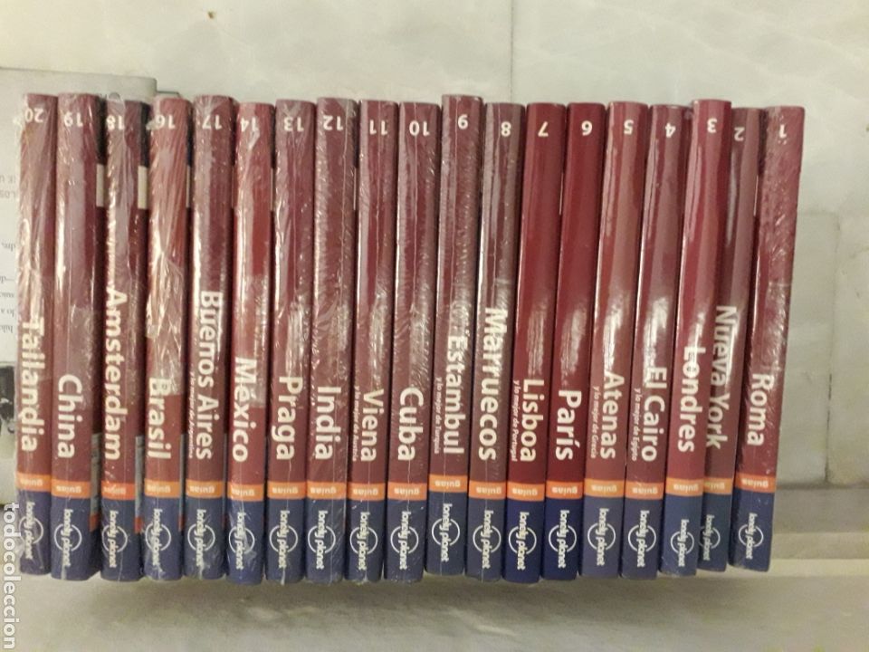Second hand books: 19 GUIAS LONELY PLANET COLECCION - BIBLIOTECA METROPOLI. NUEVOS!!!!!!!!