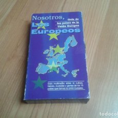 Libros de segunda mano: NOSOTROS LOS EUROPEOS -- COLECCIÓN COMPLETA -- GUÍA DE LOS PAÍSES DE LA UNIÓN EUROPEA, 8 CD ROM. Lote 213958367