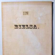 Libros de segunda mano: BIELSA - MADRID 1950 - MAPA