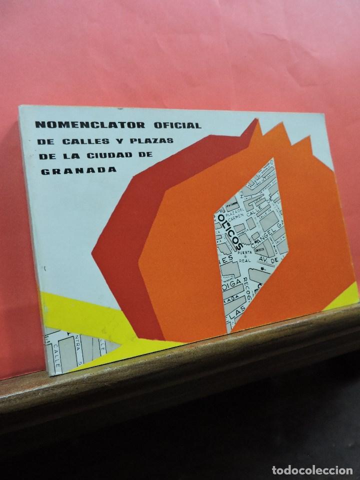 Gebrauchte B&uuml;cher: Nomenclator Oficial de calles y plazas de la Ciudad de Granada. Ed. Excmo. Ayto. de Granada. 1971.