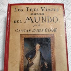 Libros de segunda mano: LOS TRES VIAJES ALREDEDOR DEL MUNDO. POR EL CAPITAN JAMES COOK. DIARIOS DE 1768 A 1780. JOSE J. DE O
