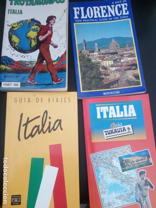 Libros de segunda mano: 3 gu&iacute;as de Italia y 5 mapas - Trotamundos - Florencia Roma Toscana - Siena