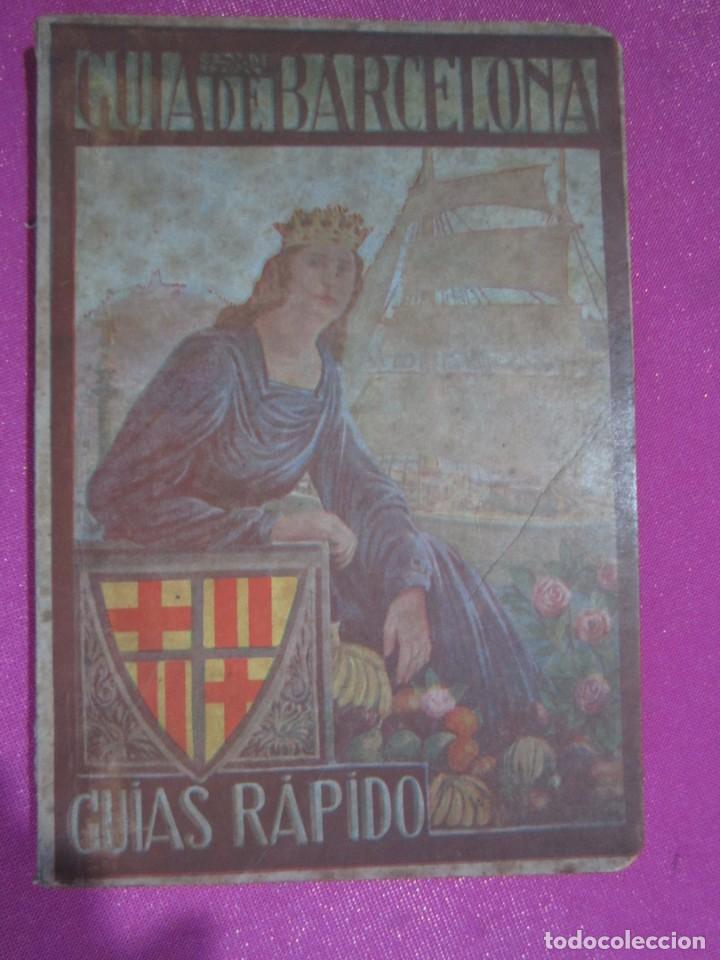 Libros de segunda mano: ANTIGUA GUIA DE BARCELONA A&Ntilde;O 1947 L4C1