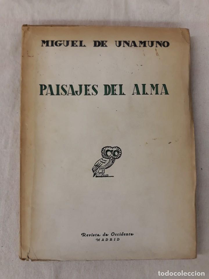 Libros de segunda mano: DE UNAMUNO, MIGUEL.PAISAJES DEL ALMA
