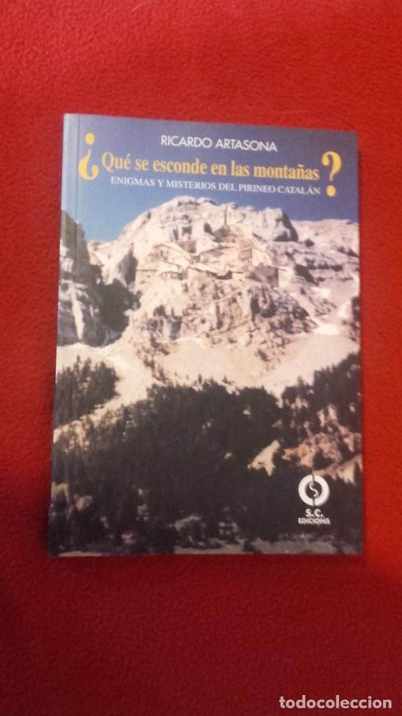 Libros de segunda mano: QUE SE ESCONDE EN LAS MONTA&Ntilde;AS - R. ARTASONA ED. SC EDICIONES - RUSTICA