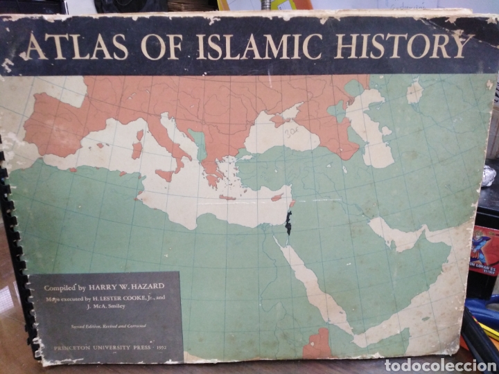 Libros de segunda mano: ATLAS OF ISLAMIC HISTORY-HARRY W.HAZARD-PRINCETON UNIVERSITY PRESS 1952,ILUSTRADO PROFUSAMENTE ATLAS