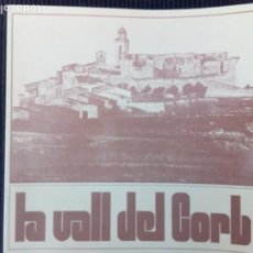 Libros de segunda mano: LA VALL DEL CORB. LLEIDA 1986.