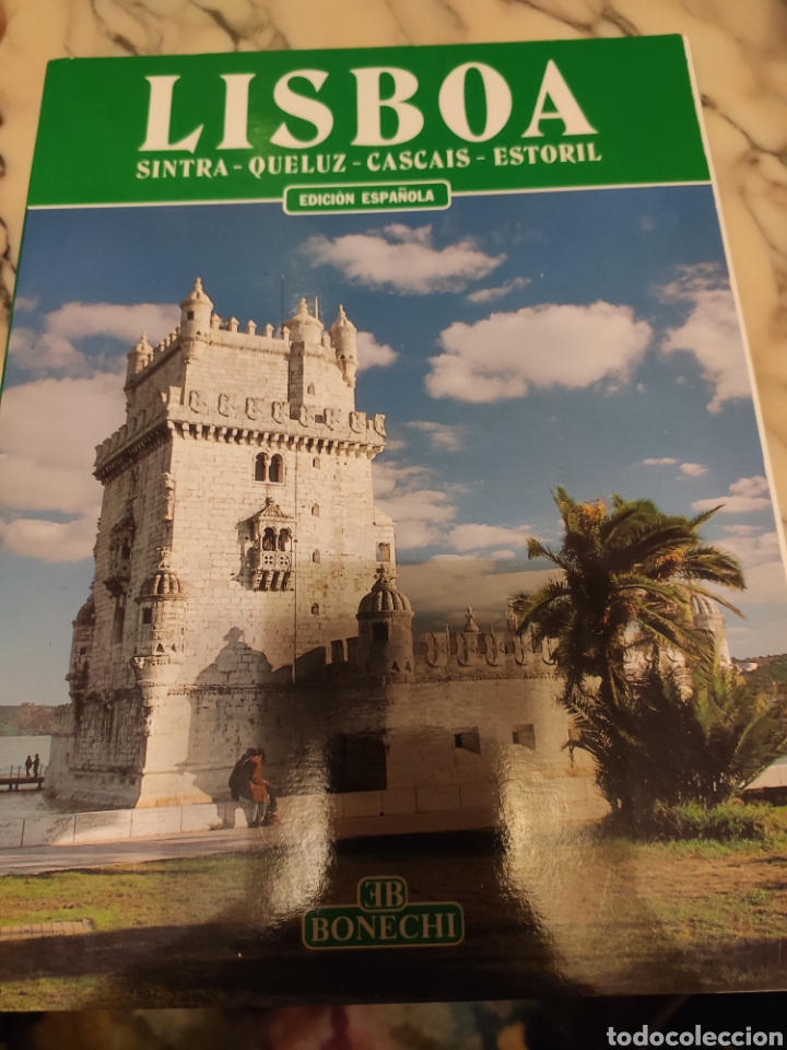 Libros de segunda mano: Gu&iacute;a de Lisboa. Edici&oacute;n Bonechi 1996. ASM - Foto 1