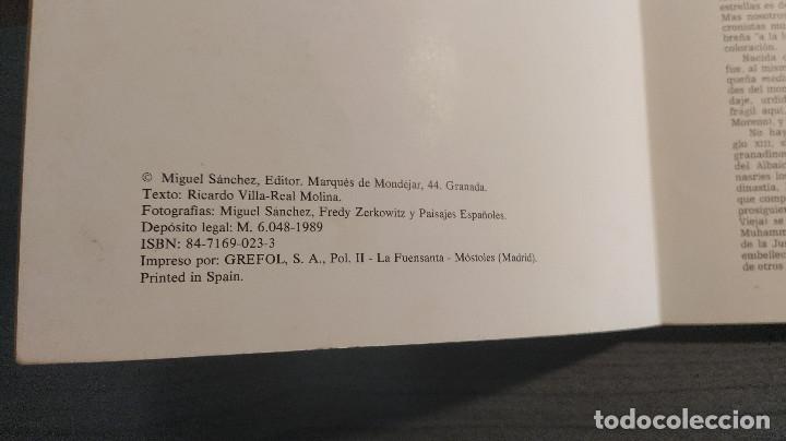 Libros de segunda mano: LA ALHAMBRA Y EL GENERALIFE - Foto 3